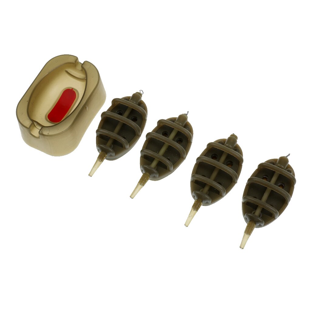 4 Pieces / Set (15g 20g 25g 35g) Carp Angel Feeder Set Boards With Shape