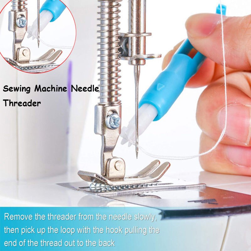 3Pcs Sewing Machine Needle Threader Stitch Insertion Tool Automatic Threader Quick Sewing Threader Tool DIY Sewing Accessories