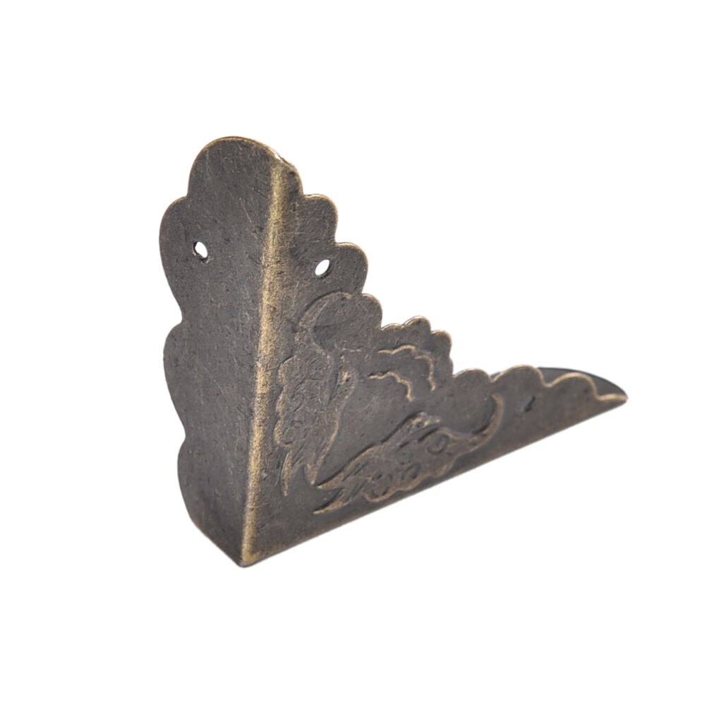 Koffer doos hoeken beugels decoratieve hoek voor meubeldecoratie driehoek gesneden 4 stuks/lot