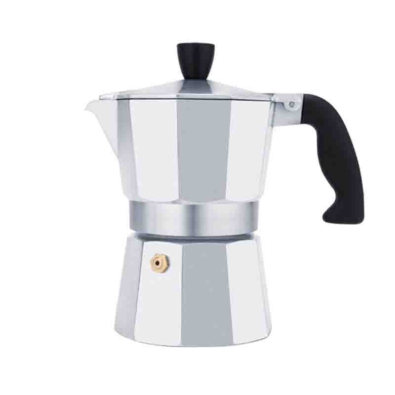 Z30 Stainless Steel Coffee/Mocha Pot Italian Mocha/Espresso/Latte Percolator Drink/Kitchen Tool Cafetiere Stovetop Coffee Maker: 1cup(50ml)