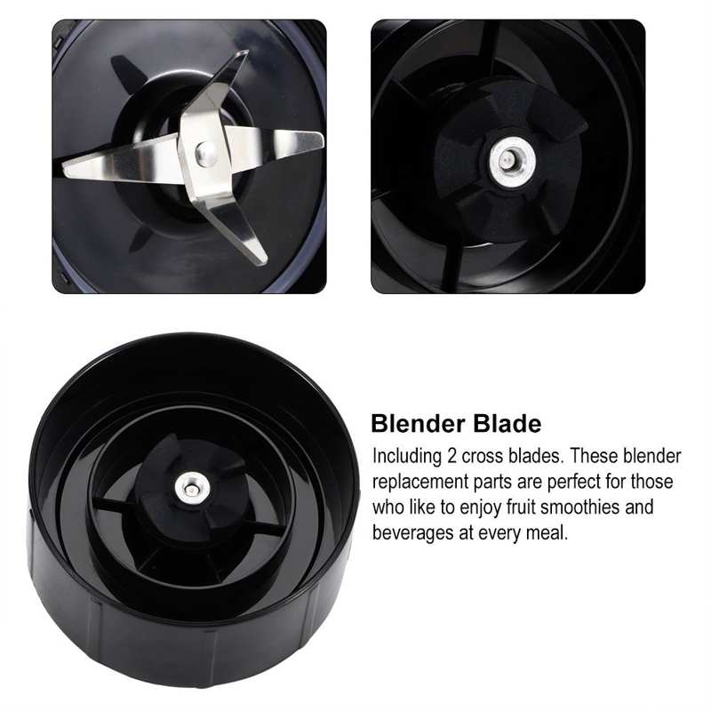 2Pcs Blender Extractor Blades 250W Juicer Blade Blender Cross Blade Base Replacement Parts Kitchen Blenders Accessories
