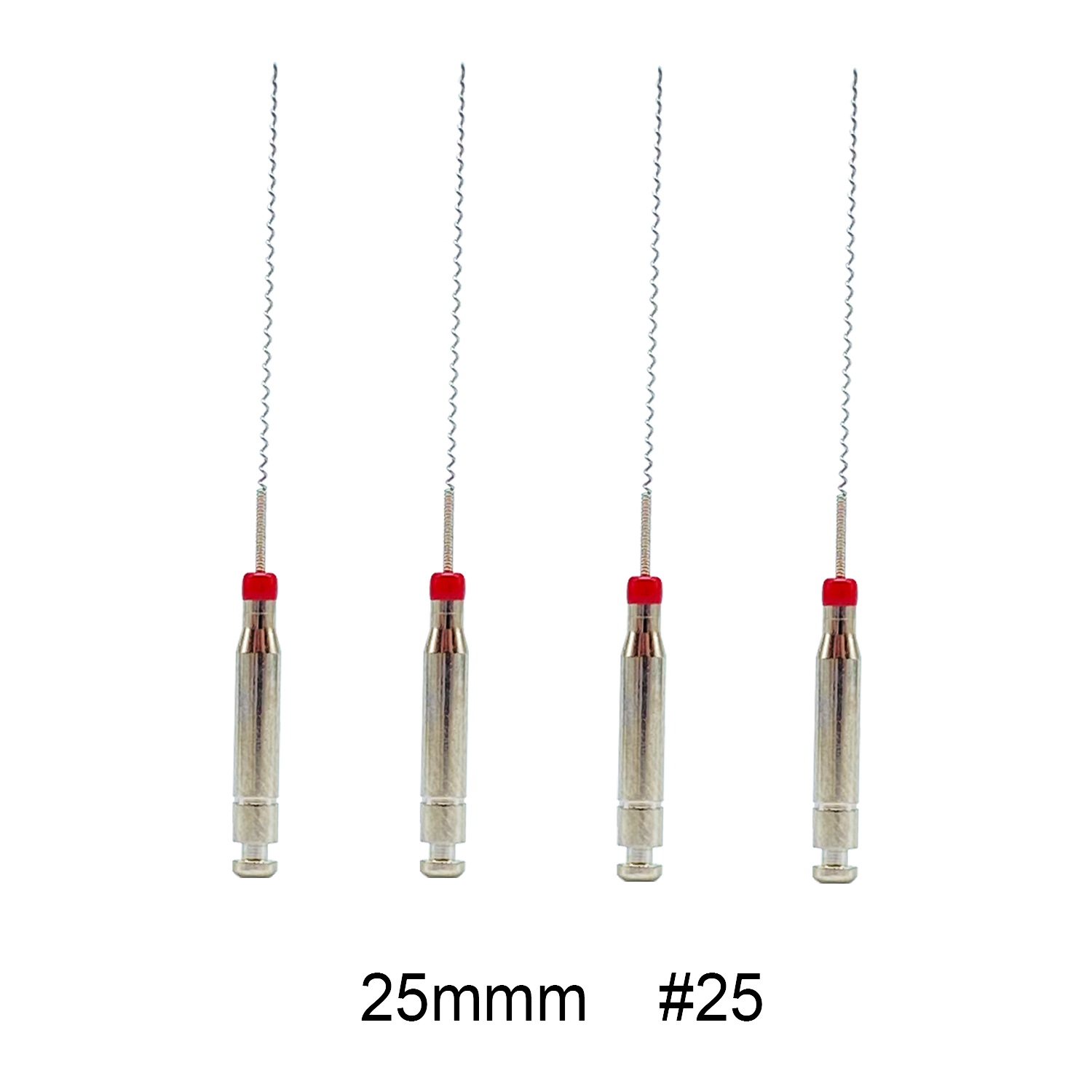 1 caja de soportes de pasta Dental, relleno de raíces Lentulo 21mm 25mm surtido # 25-40 Limas de endodoncia Instrumentos dentales Canal Espiral: Morado