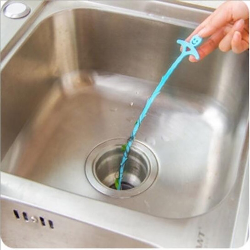 Bathroom Sink Pipe Drain Cleaner Hair Sewer Filter Drain Cleaners Kitchen Sink Filter Strainer Anti Clogging Removal Clog Tools