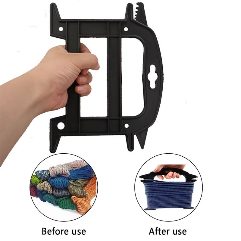 Camping Fishing Rope Winding And Storage Tool Line Winding Disk Rope Winder Cord Ladder Spool Line Organizer Tent Guy line Tool