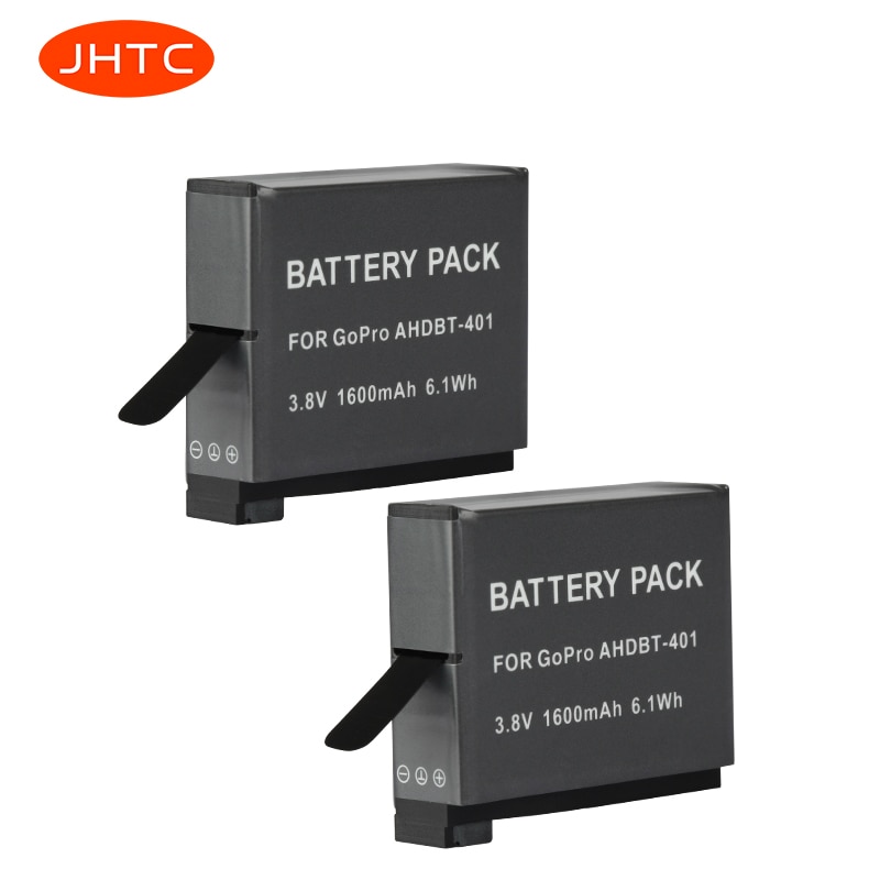 AHDBT-401 1600 Mah Oplaadbare Li-Ion Batterij Voor Gopro Hero 4 Batterij Ahdbt 401 Camera Bateria AHDBT401