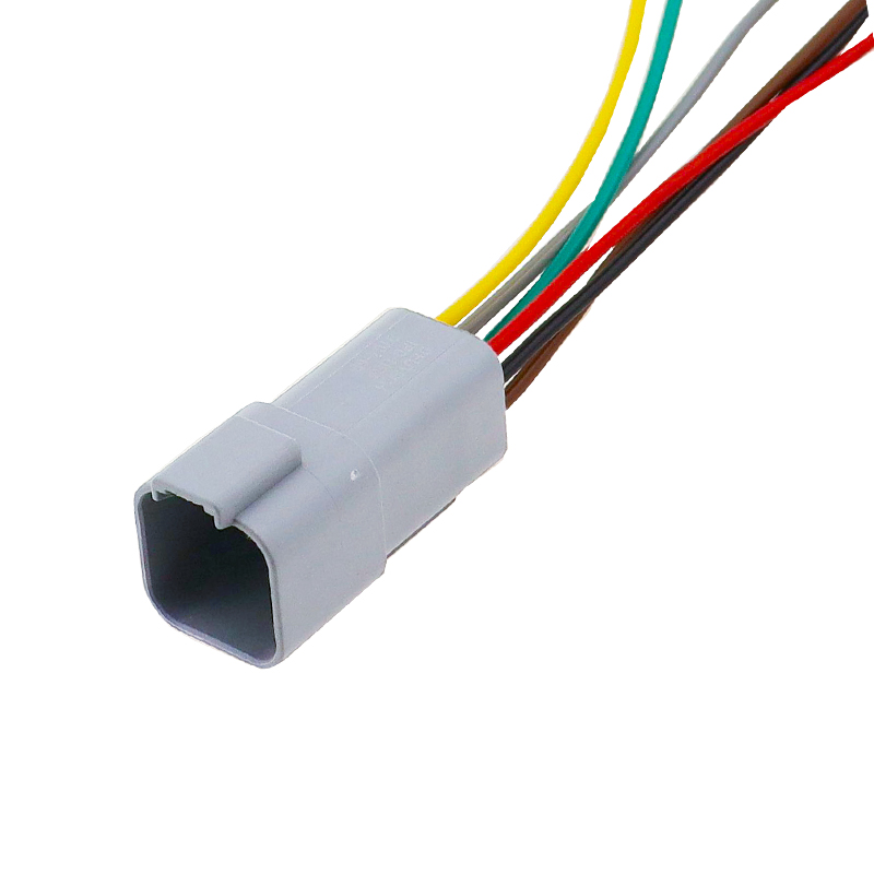 1 Pcs Deutsch DT connector with15cm Wiring harness DT06-2S/DT04-2P 2P 3P 4P 6P 8P 12P waterproof electrical connector: WHITE