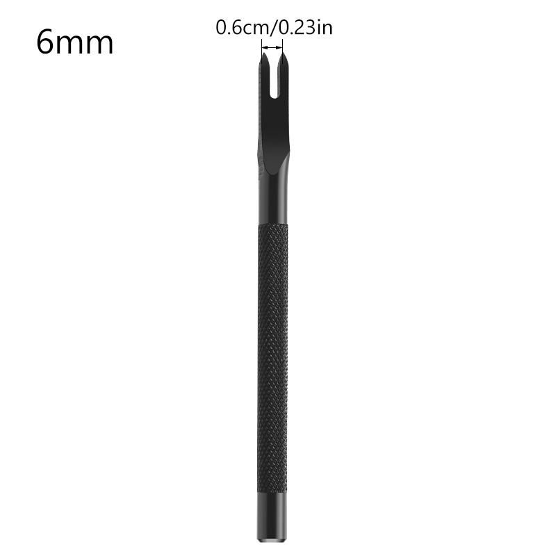 Fenrry 1Pcs Leather Hole Punches 3/4/5/6mm Stitching Punch Tool 1/2/4/6 Prong Spacing Puncher Leather Craft Tools for Belt Punch: Gold