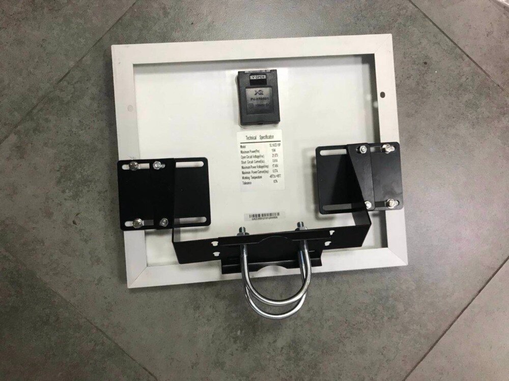 Solar Panel Wall And Pole Mounting Bracket Universal Adjustable Brackets For Gate Opener 12V Off Grid System Rural