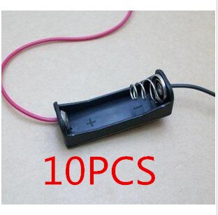 10x federklemmen aus schwarzem kunststoff , 27a /23a universelle batteriefachbuchsen