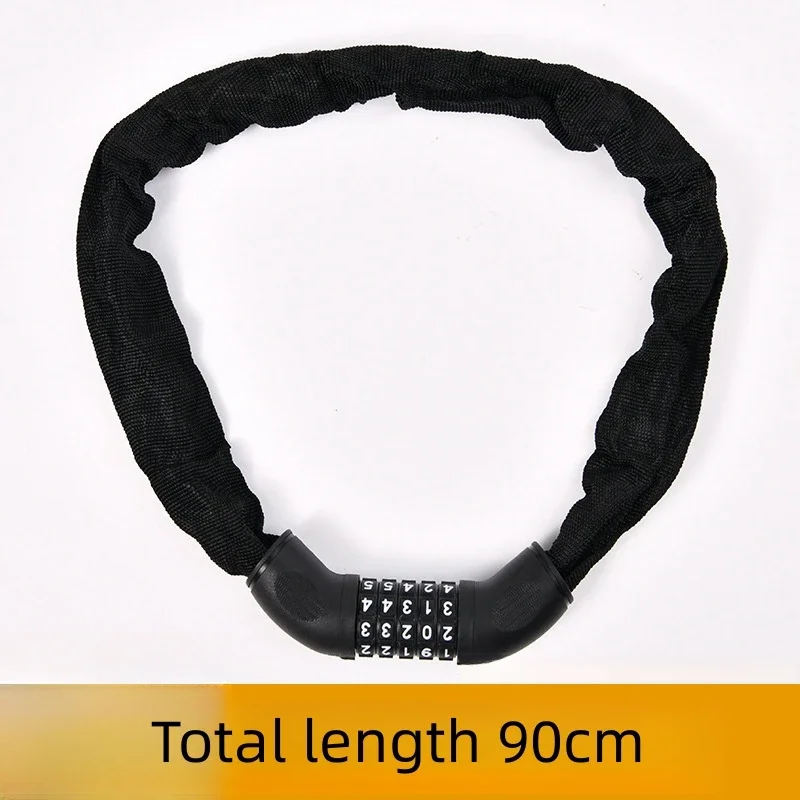 Motorfiets elektrische auto combinatieslot kettingslot fiets antidiefstalslot draagbaar kettingslot mountainbike fietssloten