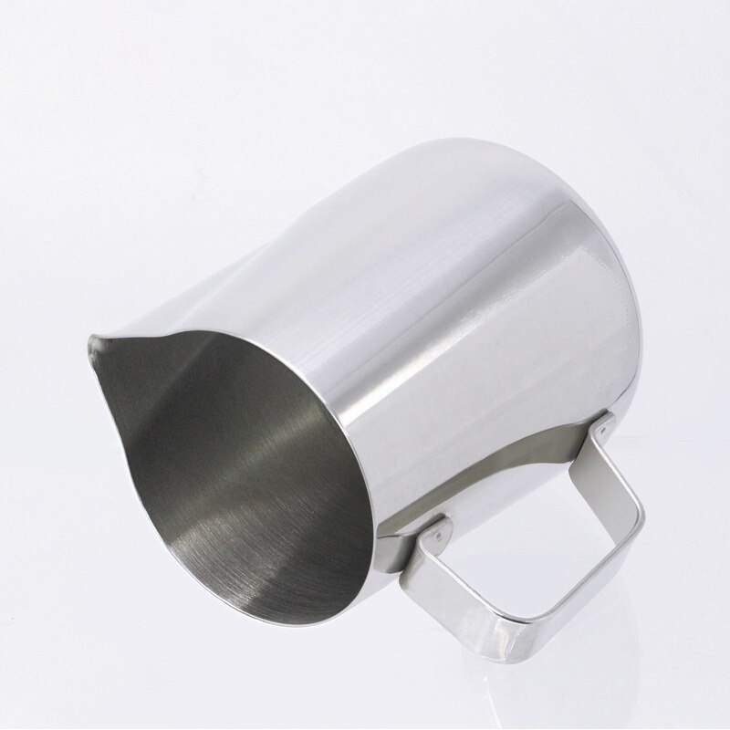 Kaffee Milch Aufschäumen Krug Mit Gebaut-in Thermometer, Edelstahl (20 unzen/600 ml)