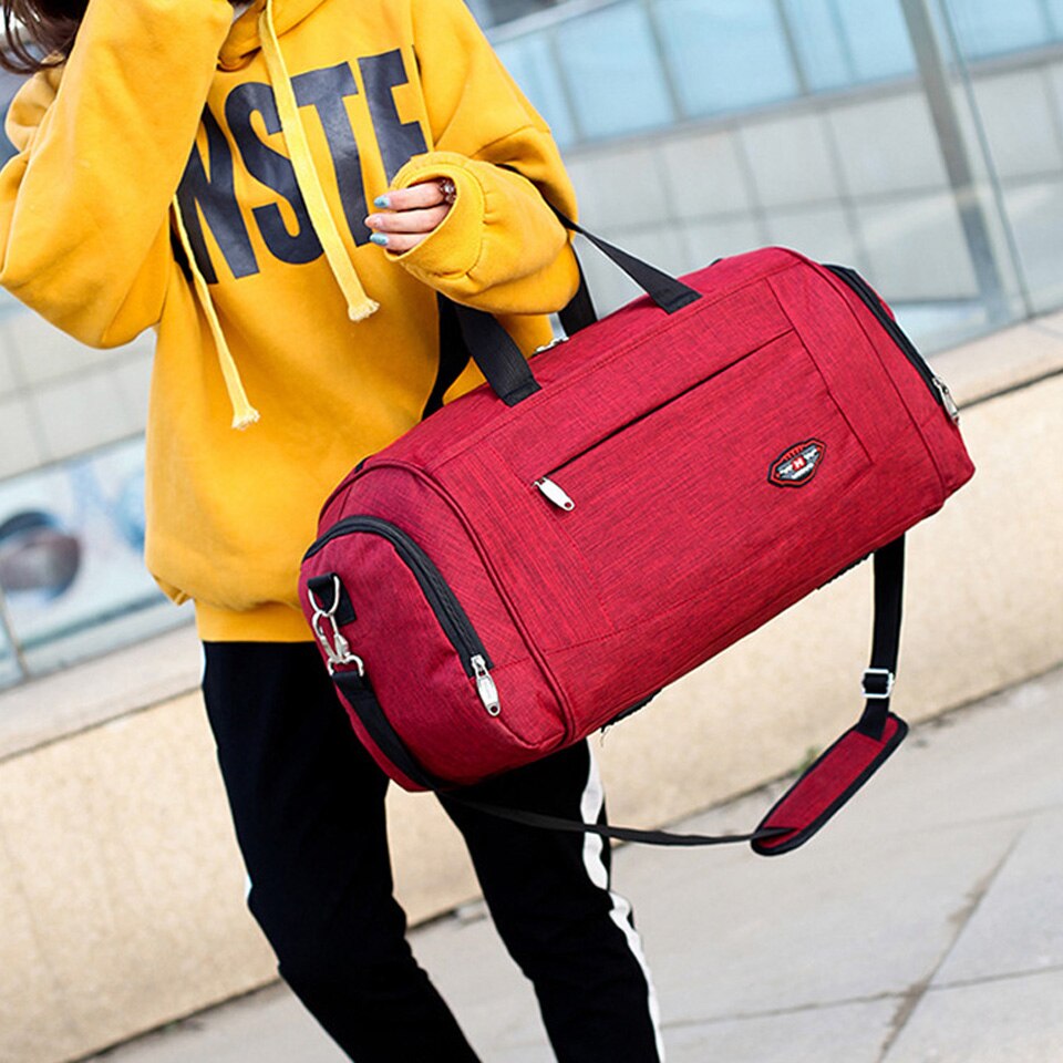 Poręczny robić noszenia jako długie lub krótkie torby podróżne na co dzień duży bagaż torebki mężczyźni kobiety torby na ramię Crossbody podróż posłaniec worek marynarski