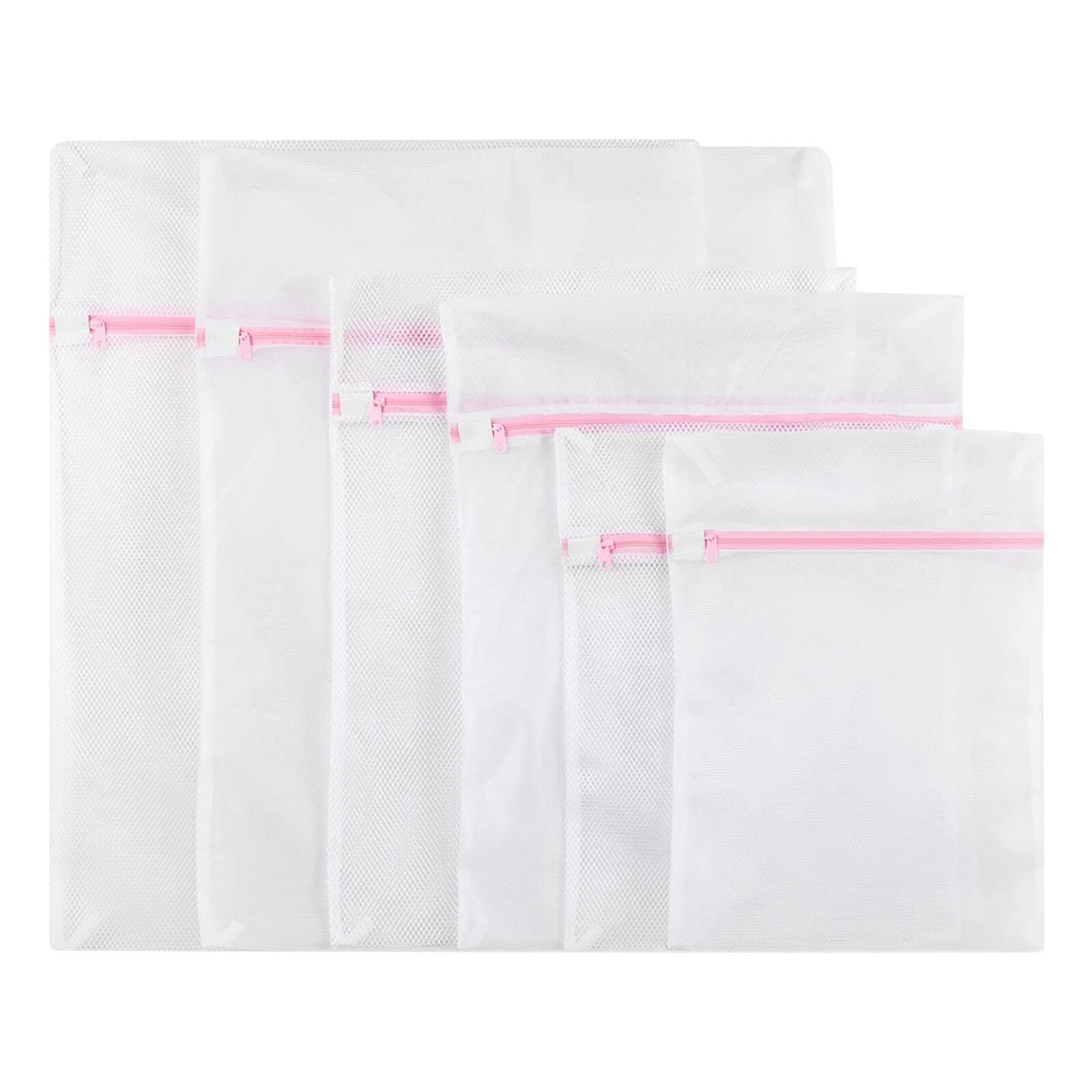 6PC Clothes Washing Machine Laundry Bra Aid Lingerie Mesh Net Wash Bag Sweater Knitted Protection Bags Washing Pouch #41: Default Title