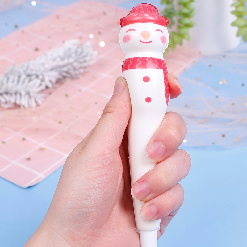 Nieuwigheid speelgoed sneeuwpop ijs krab langzaam rijzende pen dop zachte knijppen stressverlichtend speelgoed kinderen educatief speelgoed