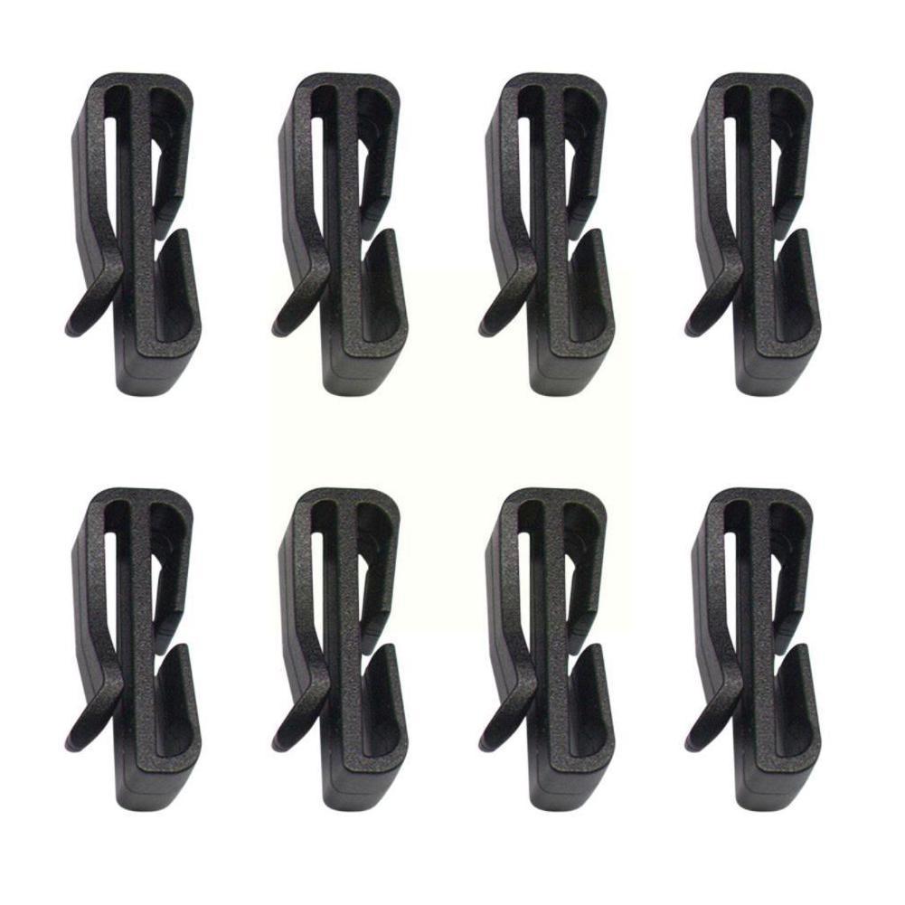 10pcs Ski Helmet Holder Plastic Multipurpose Helmet Clip Easy Mounting For Outdoor Cycling Skiing Climbing Sports J8a8