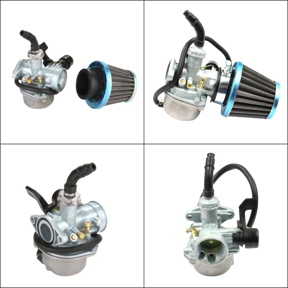 Carburador de motocicleta PZ19 Carb 50cc 70 90 110 125cc ATV Dirt Bike Go Kart Carburador para Moto de carreras con filtro de aire