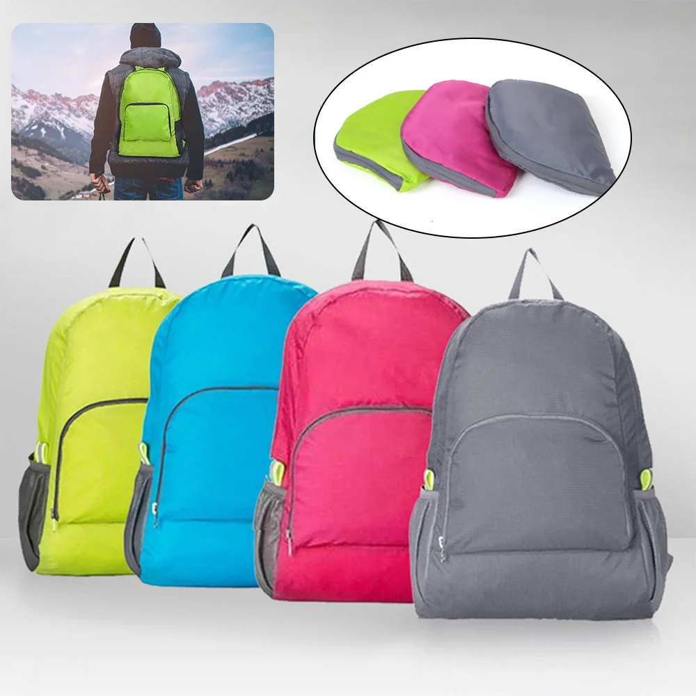 Mochila plegable portátil ligera para hombre, paquete ultraligero para exteriores, senderismo, Camping, deporte, escalada, organizador, bolsos para hombre y mujer