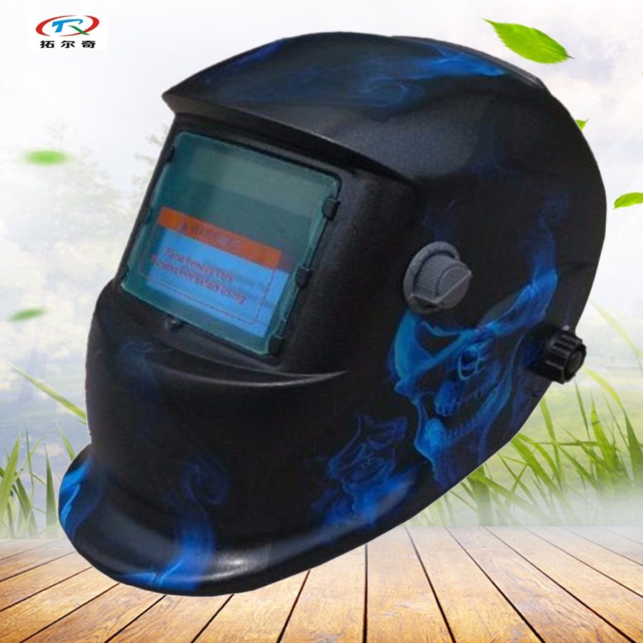 black light Welding Helmet Auto Darkening solar and battery supply photoelectric welding mask TIG MIG PP plastic HD40(2200DE)