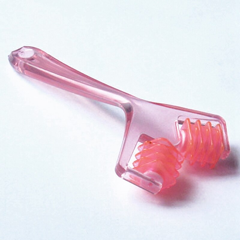 Slimming Chin Massage Irregular Feather Wheel Chin Massage Wheel Face Vibration Facial Beauty Roller /Massager Stick