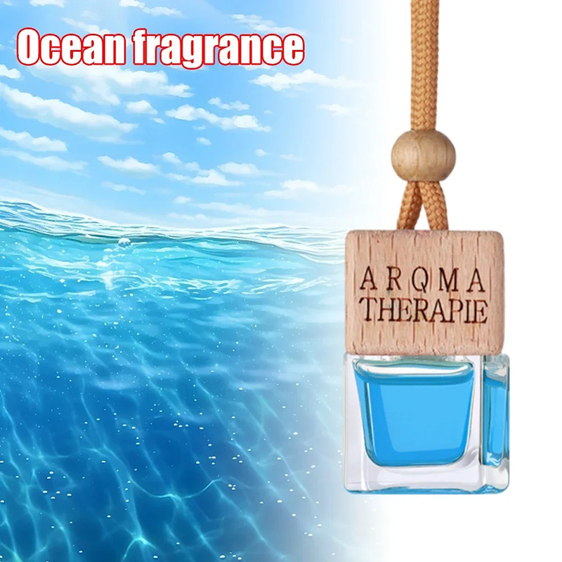 Auto luchtverfrisser Autoparfum hanger ontgeuren en geurverwijdering Hangende aromatherapie Auto-accessoires Interieurparfums: GRIJS