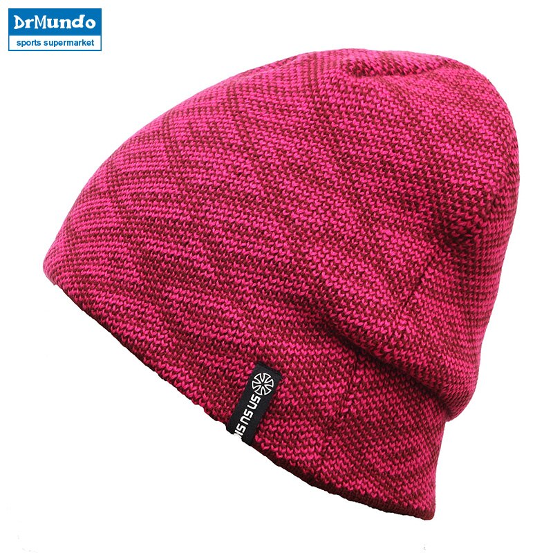 Vinter ski luer regnbue stripet ski lue unisex varm strikket menn snowboard lue beanies hofte hopp skullies til menn kvinner