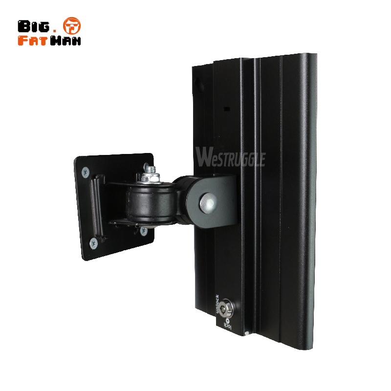 Fit Voor Ipad Mini1 2 3 4 5 Wall Mount Stand Metal Case Display Retail Beugel Tablet Pc Lock Houder ondersteuning Passen De Elke Hoek