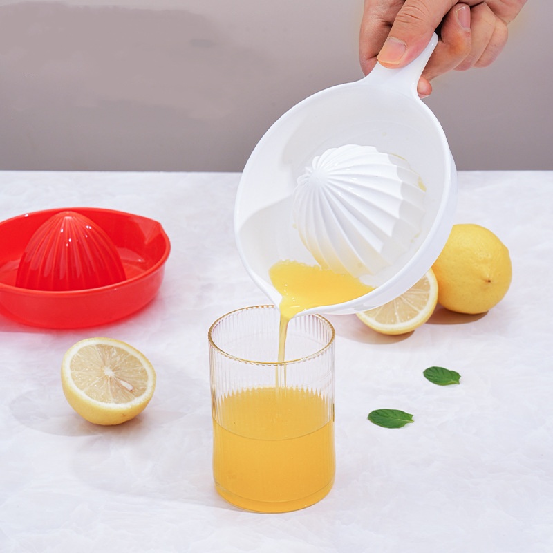 Presse-agrumes coloré sans effort, presse-agrumes manuel en plastique sans BPA, presse-fruits pressé à la main pour citron Orange, Gadgets de cuisine