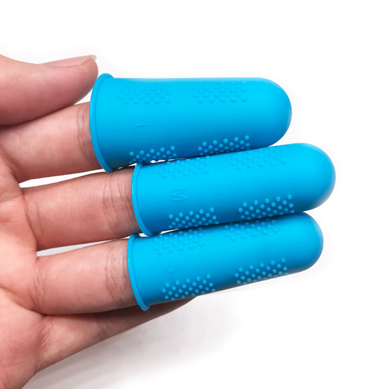 Anti-Slip Soft Silicone Rubber Finger Cots/Finger Cover Protector
