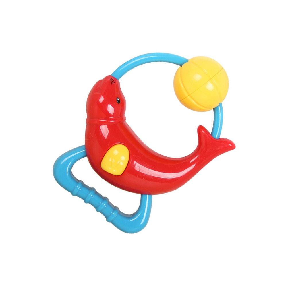 Mooie Dolfijnen Hand Rammelaar Bel Baby Intelligentie Ontwikkeling Verjaardagscadeautjes Play Games Funny Kinderwagen Wieg Mobiele Speelgoed