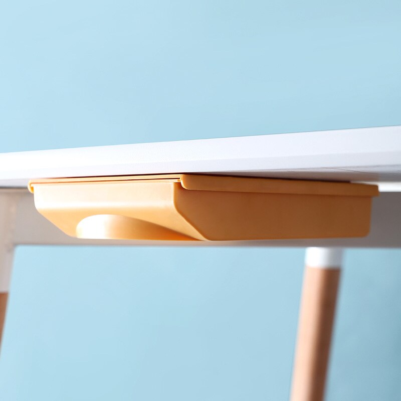 Szuflada Organizer ołówek taca strąk stołem samoprzylepny pojemnik na przybory używane robić organizowania urządzeń biurowych wysuwana szuflada