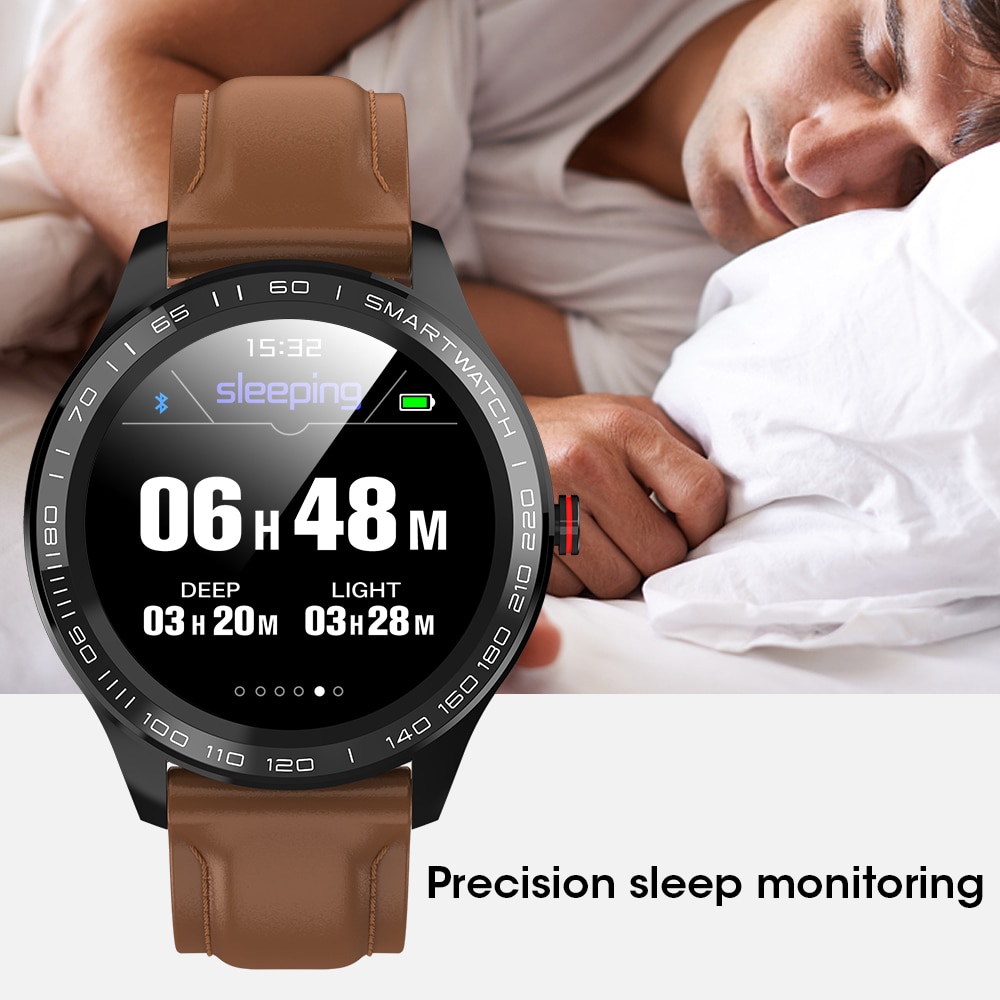 Toque completo relógio inteligente masculino ecg + ppg freqüência cardíaca monitor de oxigênio pressão arterial ip68 à prova dip68 água bluetooth chamada lembrete smartwatch