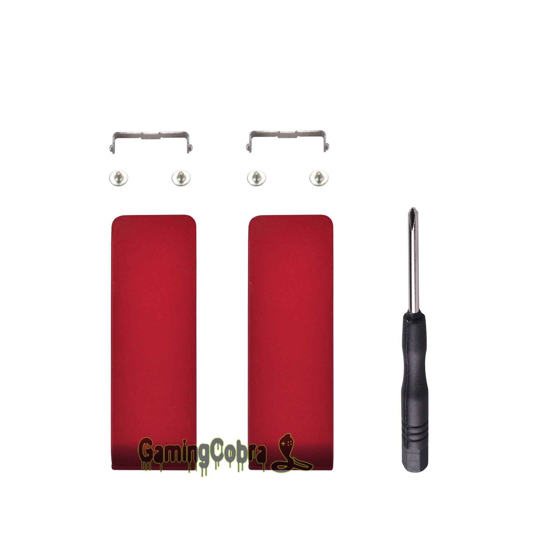 2 Set of Replacement Kickstand Console Back Bracket Holder Kick Stand for NS Switch: Red