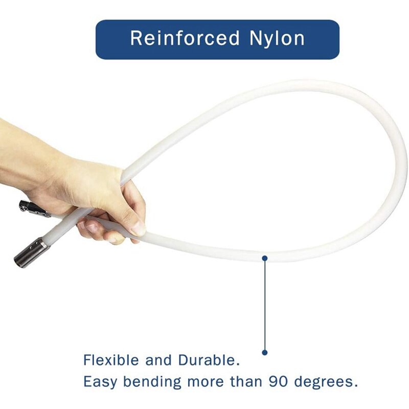 Dry Vent Cleaning Brush Kit, Lint Remover For Dryer Duct -Fireplace Chimney Cleaning Brush With Long Flexible Rods