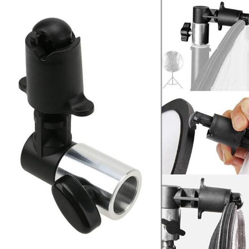 1PC Quick Release Reflector Holder Clip Reflector Fotografia Spring Clamp