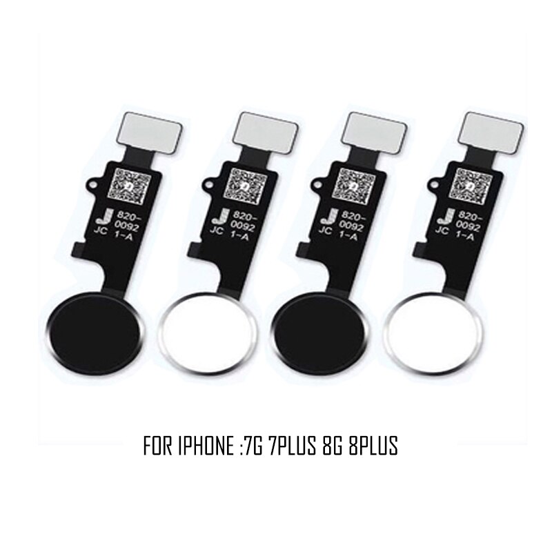 Vervanging Home Button Voor Iphone 5 5c 5 S 6 6 Plus 6 S 6 Splus 7 7 Plus 8 8 Plus Met Flex Cable Touch Id Sensor Home-toets Montage