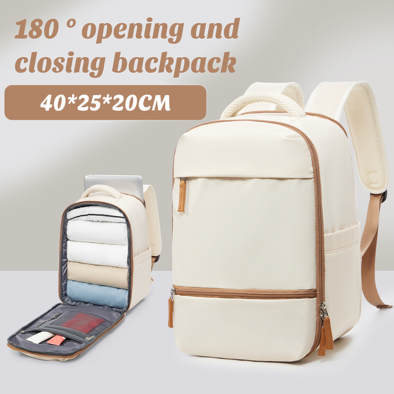 Ryanair-Sac à dos de voyage, cabine, avion, bagage à main, ordinateur portable, travail, affaires, école, voyage, 40x20x25