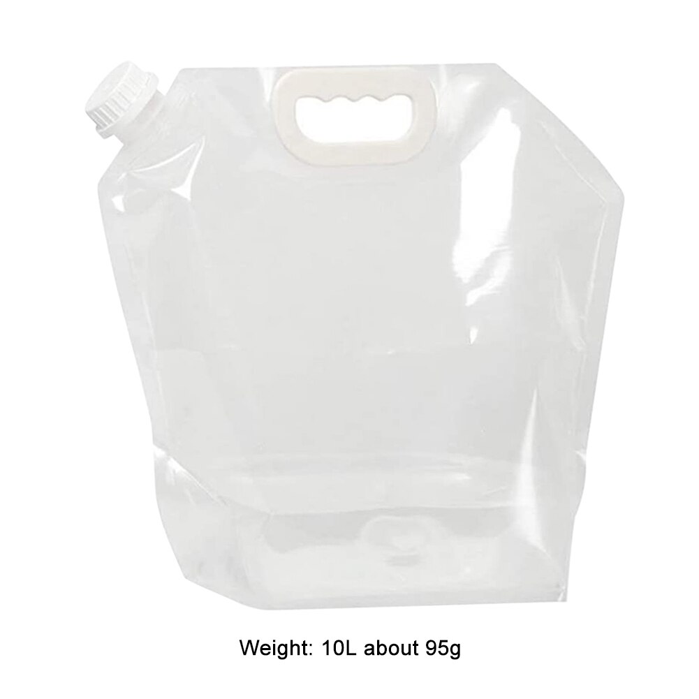 PE Foldable Water Storage Container Practical Multi-functional Classic Durable Outdoor Picnic Camping Hiking Water Bags