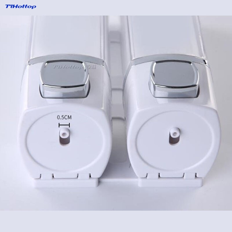 B Wall Mounted Shampoo Soap Sanitizer Dispenser Single / Double