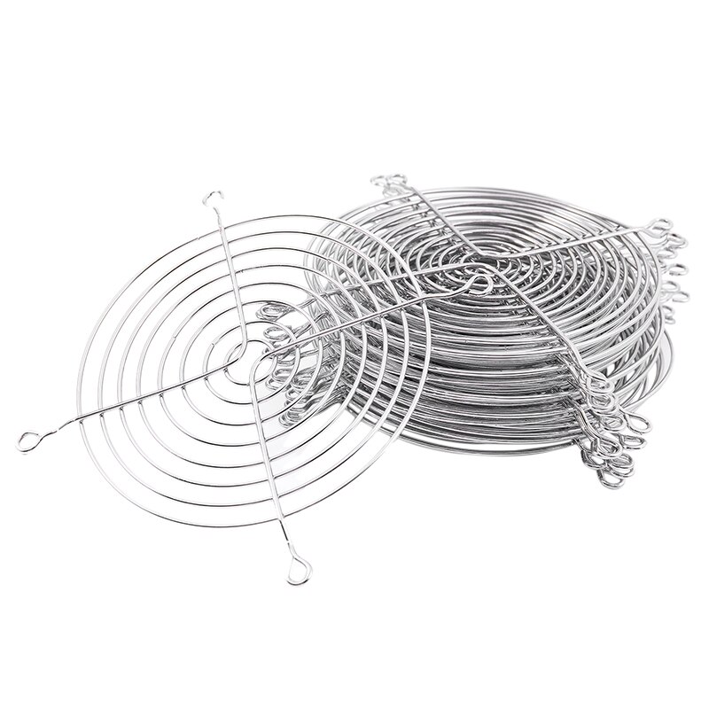 Metal Wire Finger Guard Grill 15 Pcs for 120mm Computer PC Cooling Fan