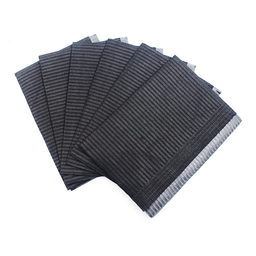 125 Stck Schwarz 13 &quot;X 18&quot; Tätowierung Zahn durchbohren Lätzchen Einweg Wasserdichte Blätter 3-Lage Tätowierung zubehör