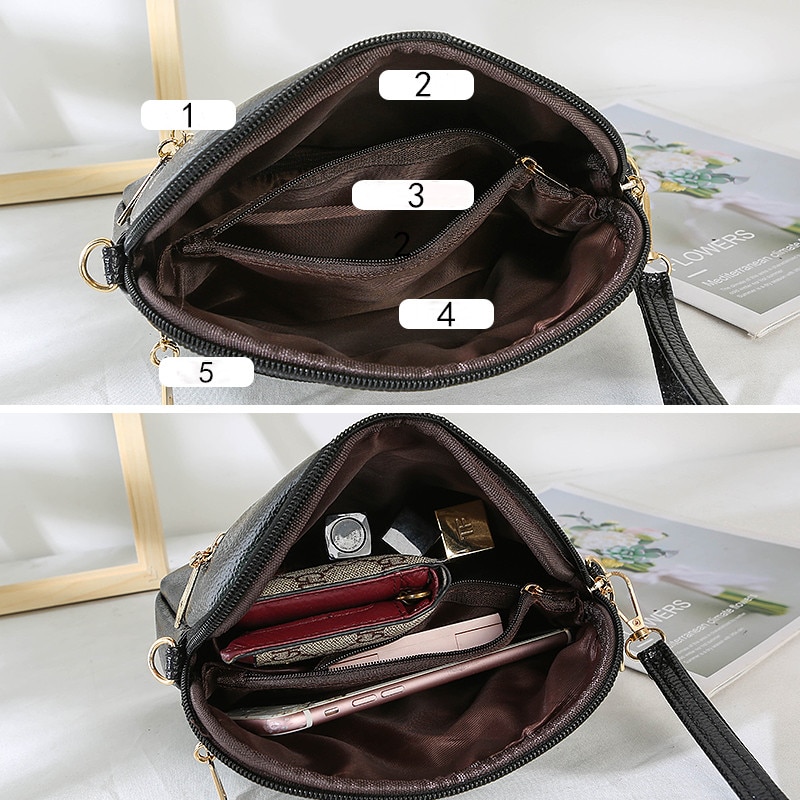 Zoete Mode Vrouwelijke Handtas Multifunctionele Tweeërlei Gebruik Messenger Shouldebag Hoge Pu Leer Vrouwen cross Body Bag