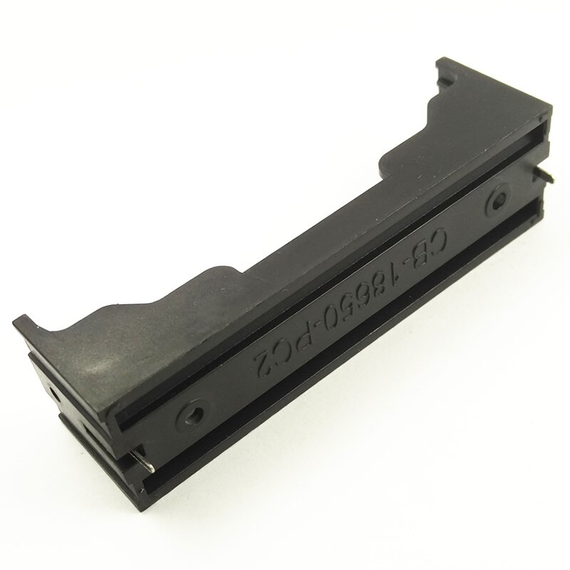 ATORCH ABS 18650 Battery box Plastic DIY Tester Holder Case Storage Box for 1X 18650 power bank 3.7V&quot; with Hard Pin