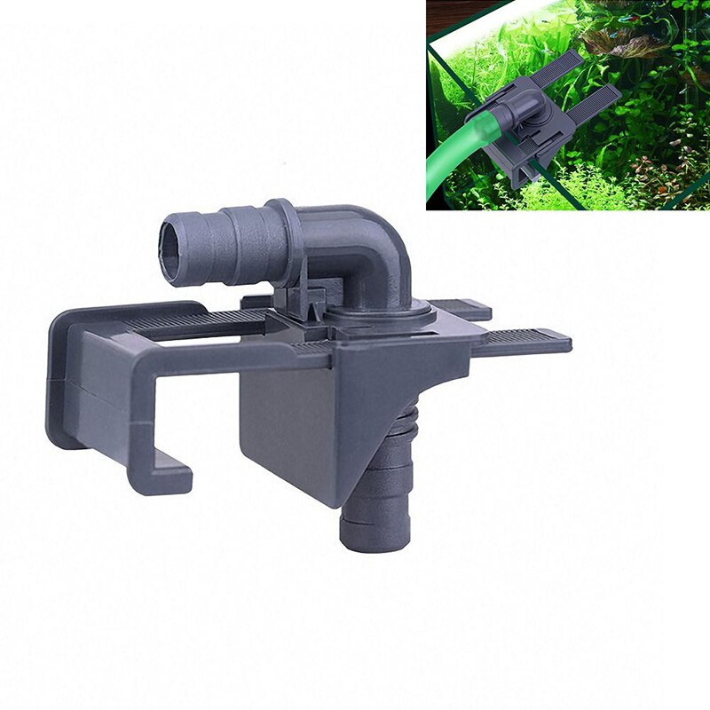 1Pc Aquarium Water Pipe Connector Fish Tank Mount Holder Inflow Outflow Stretchable Aquarium Accessories: Default Title
