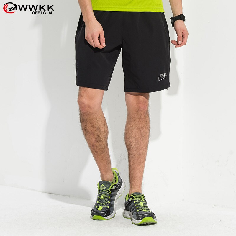 WWKK nuevos pantalones cortos de deporte casuales de los hombres Jogging pantalones cortos de los hombres de gimnasio corta Fitness entrenamiento Shorts pantalones hombre vestido diario