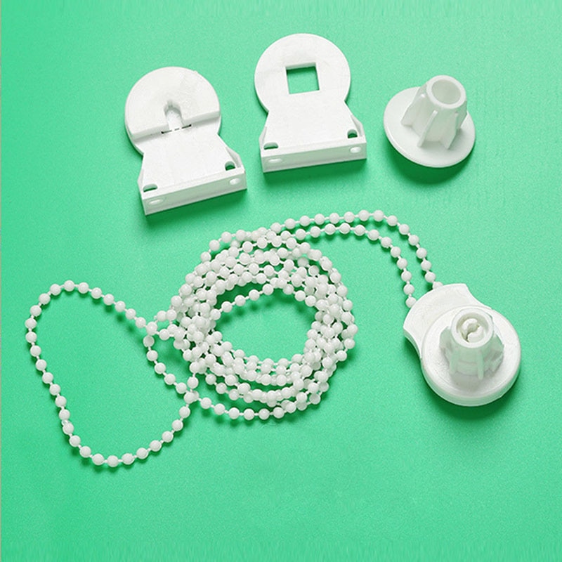 Gordijn Accessoires Romeinse Bead Chain Controle Uiteinden Venster Behandelingen Hardware 25/28/38 Mm Kit Home Decor Roller blind Schaduw Cluth