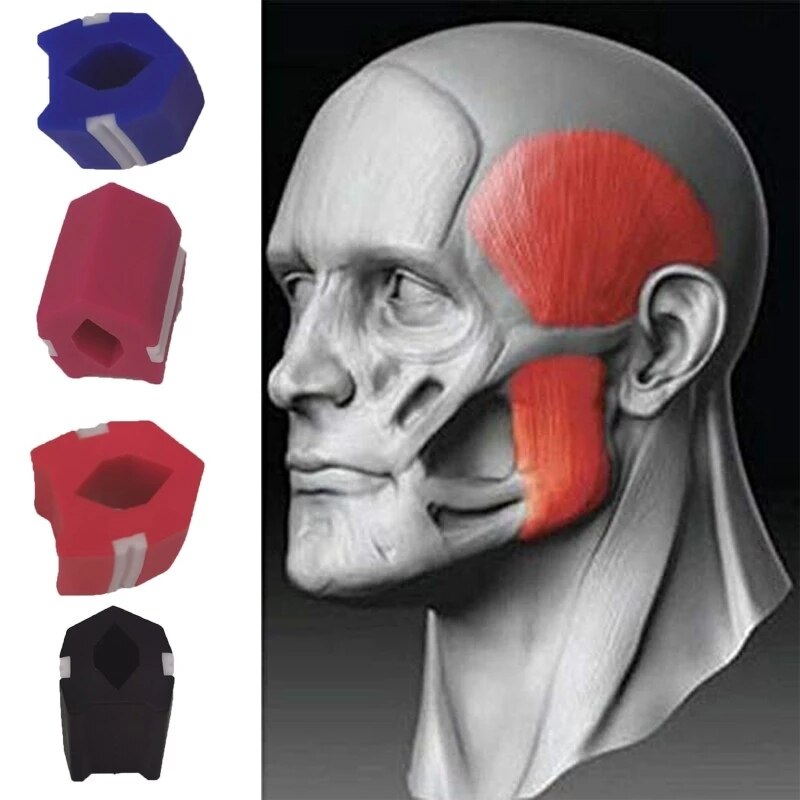 1-3PC visage Masseter hommes visage pop n aller bouche mâchoire mâchoire Muscle exercice mâcher balle mâcher morsure briser la formation