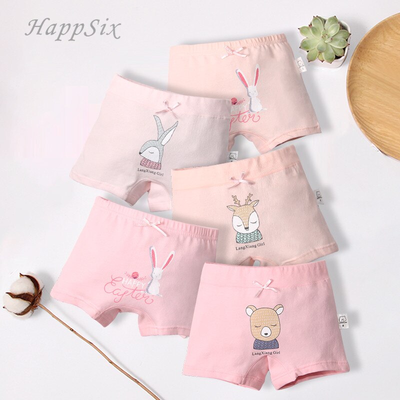 3 stuks/partij Baby Ondergoed meisje Boxer Shorts Katoen Baby Onderbroek Pasgeboren Baby Kid Colthes 2018New stijl Zomer Herfst