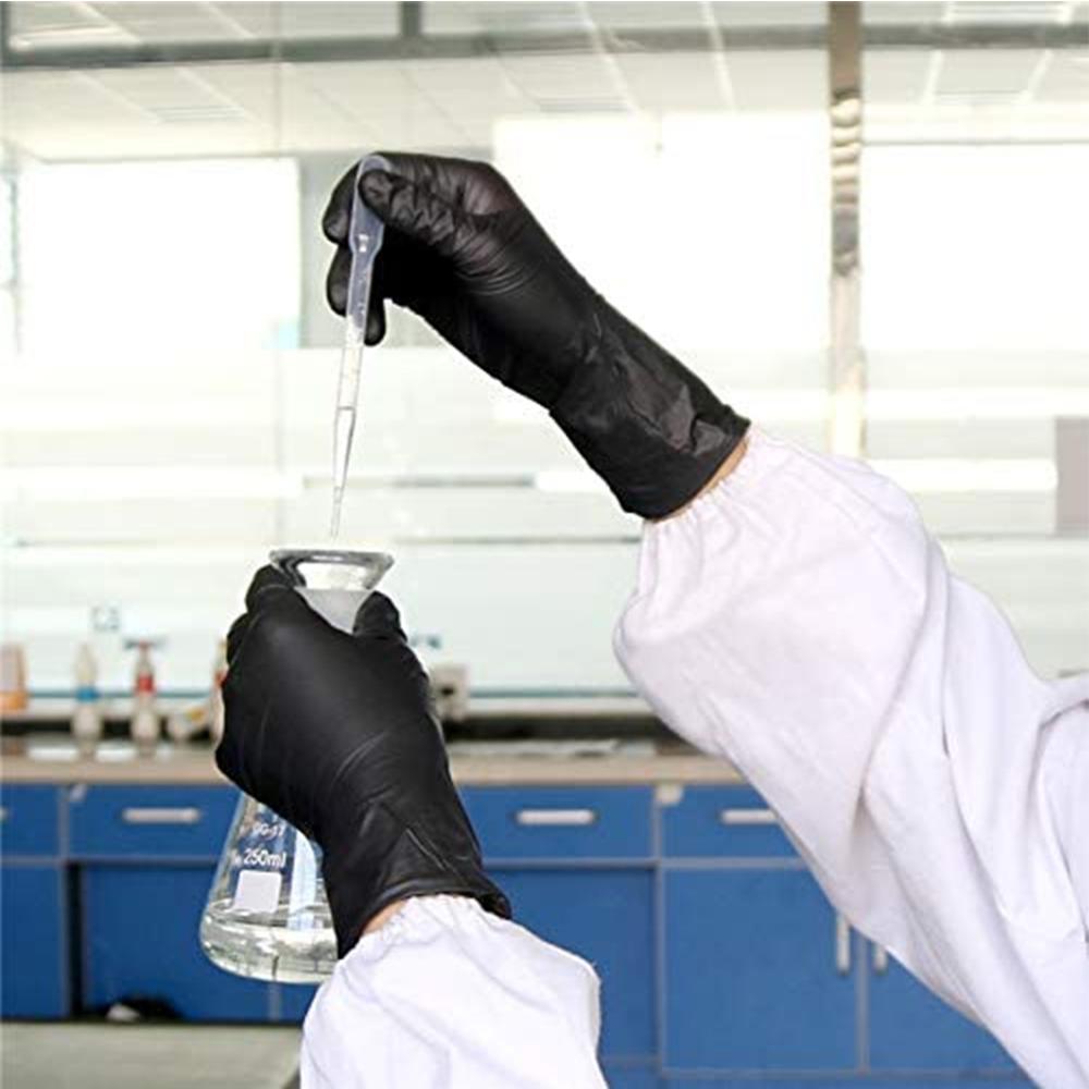 100/50PCS Disposable Latex Gloves Protective Safety Gloves Household Universal Home Cleaning Work Finger Gloves