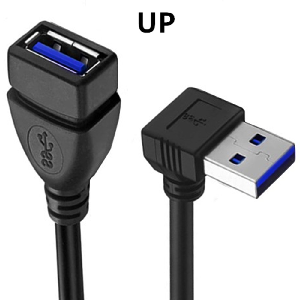 20CM Short USB 3.0 extension cable USB 3.0 male to female extension cable charging and 5Gbps data sync USB 3.0: Orange