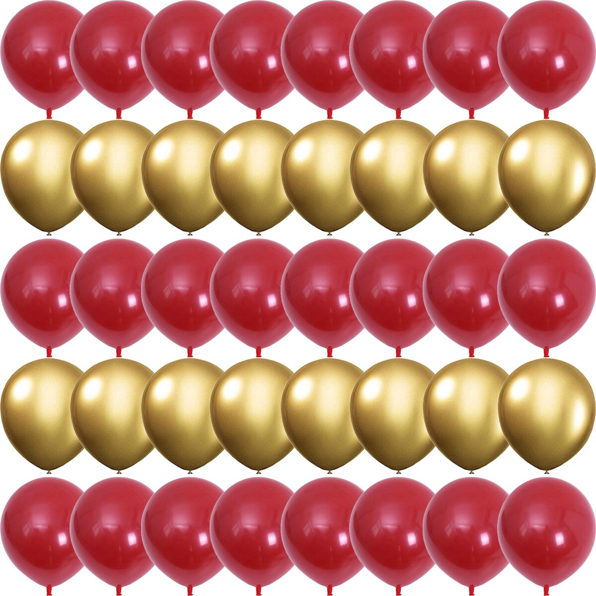 40/20Stck 10 zoll Granatapfel verrotten Konfetti Latex Luftballons Hochzeit Globos Geburtstag Baby dusche Haus Neue jahr Party dekorationen: 40PCSC